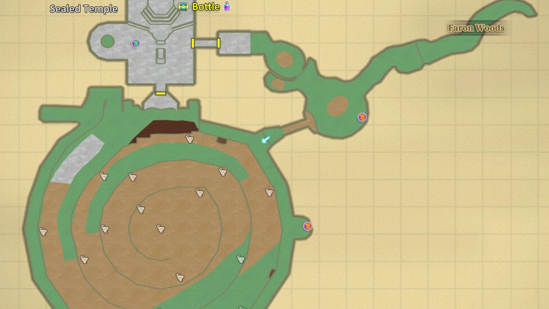 Map of the Sealed Grounds.
