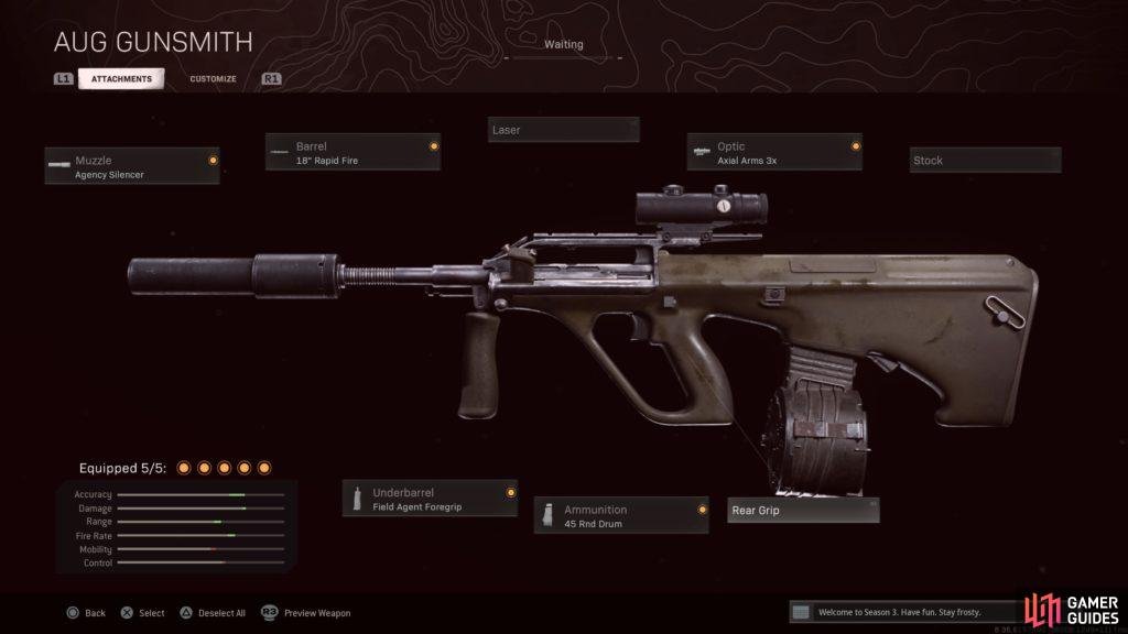 AUG w/ Attachments