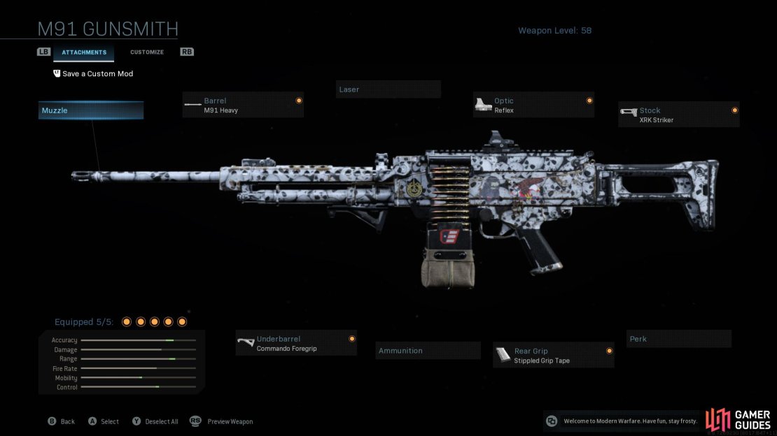 M91 w/ Attachments