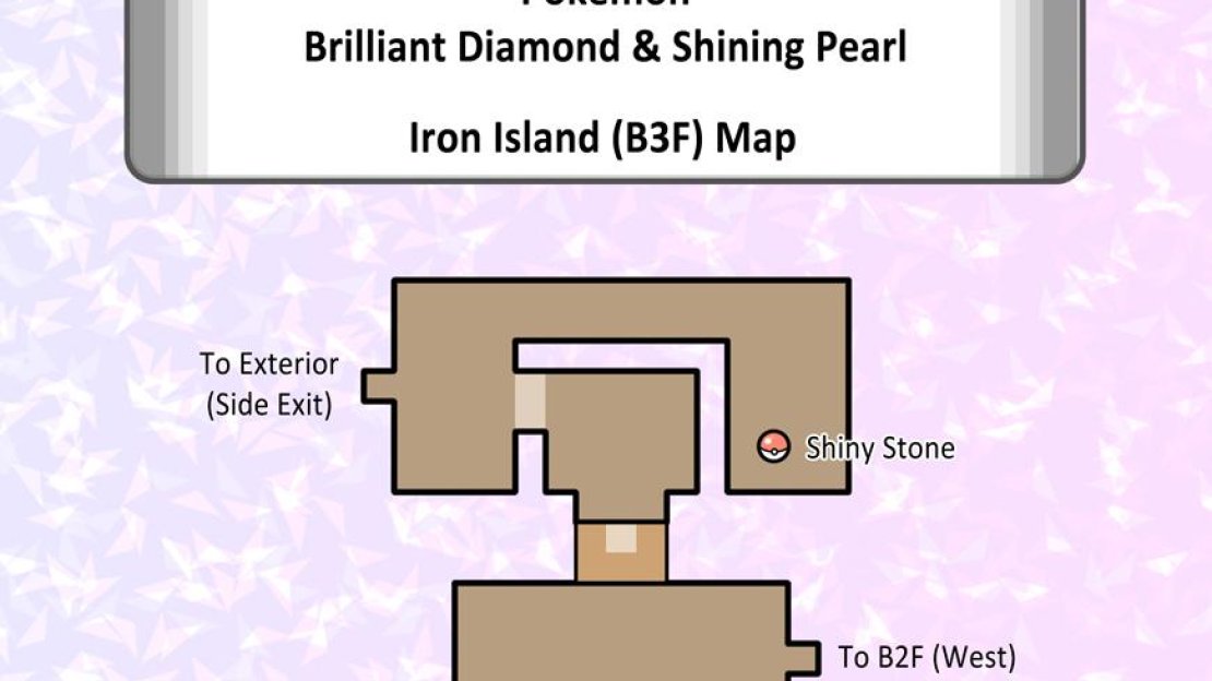 Map of Iron Island (B3F).