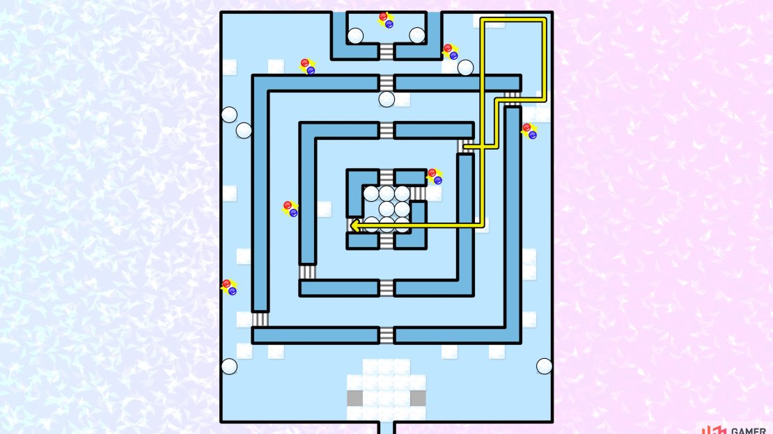 Snowpoint City Gym puzzle: Step 3.
