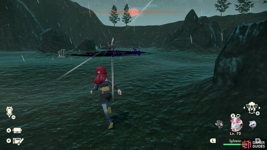 You&rsquo;ll need to catch Darkrai unaware and toss a ball when it screeches to begin the battle.