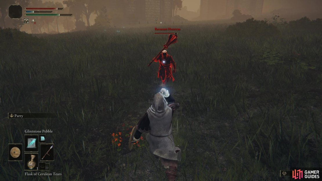 Recusant Henricus will invade you in the north of Limgrave.
