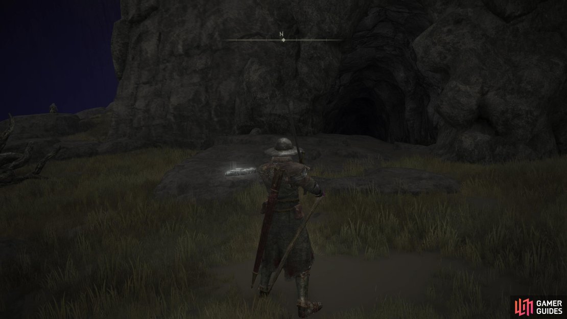 The entrance to the Coastal Cave.