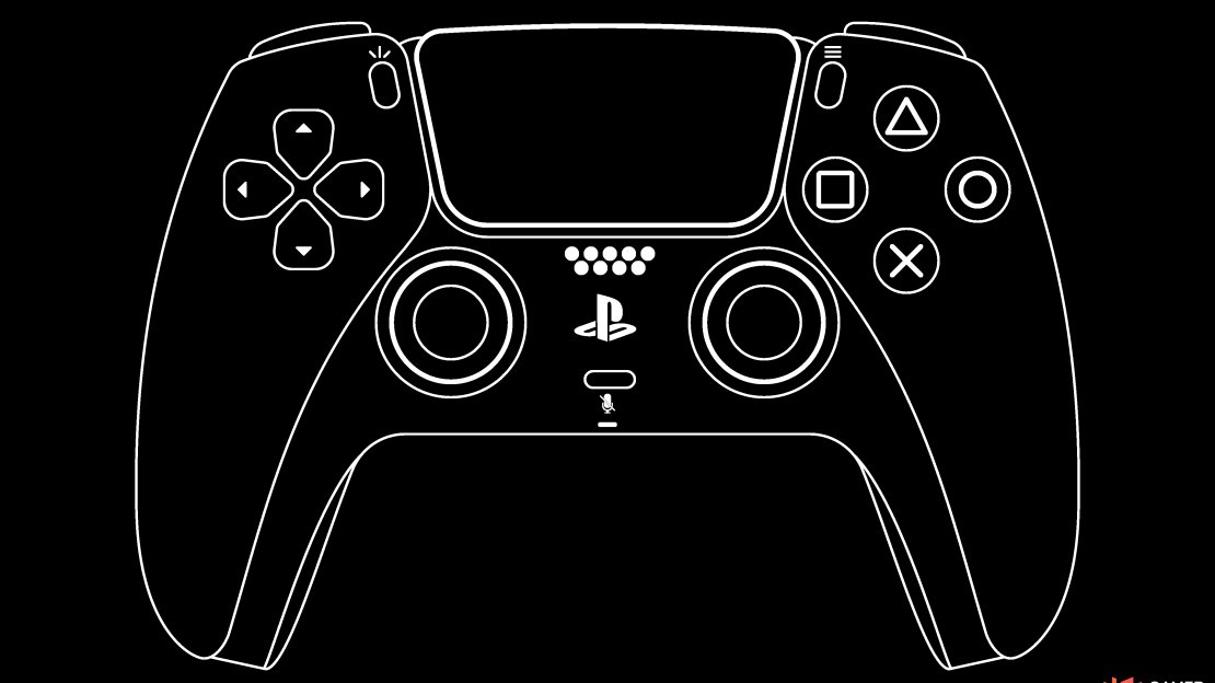 The Dualsense controller