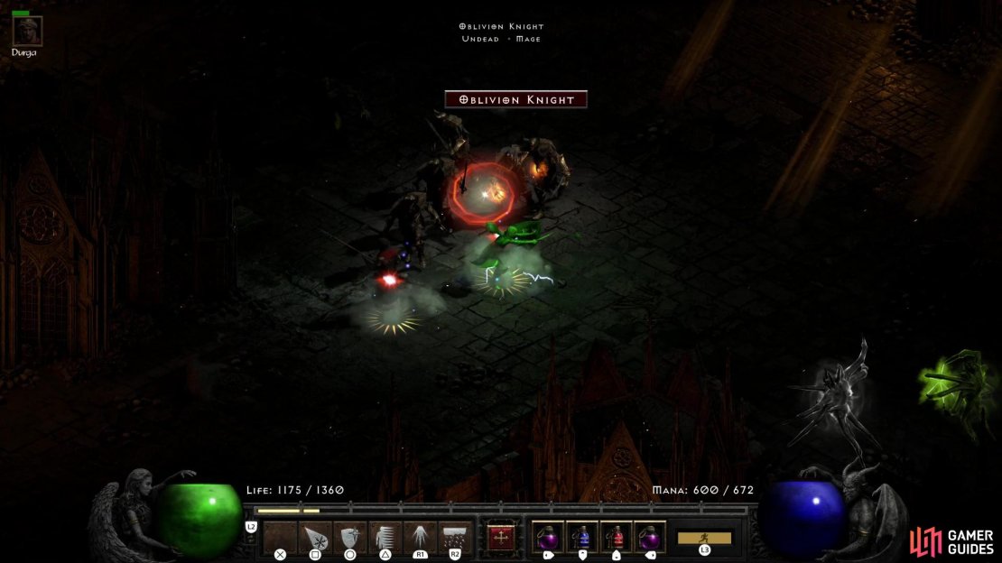 The Sorceress is the best farming character for new players, as her ability to teleport allows her to get around maps quickly.