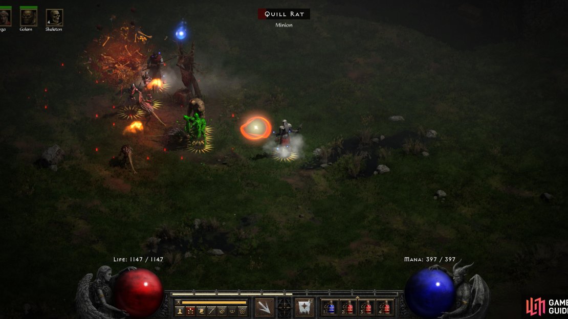 Amplify Damage will bolster the damage of both your skeletons and Corpse Explosion.