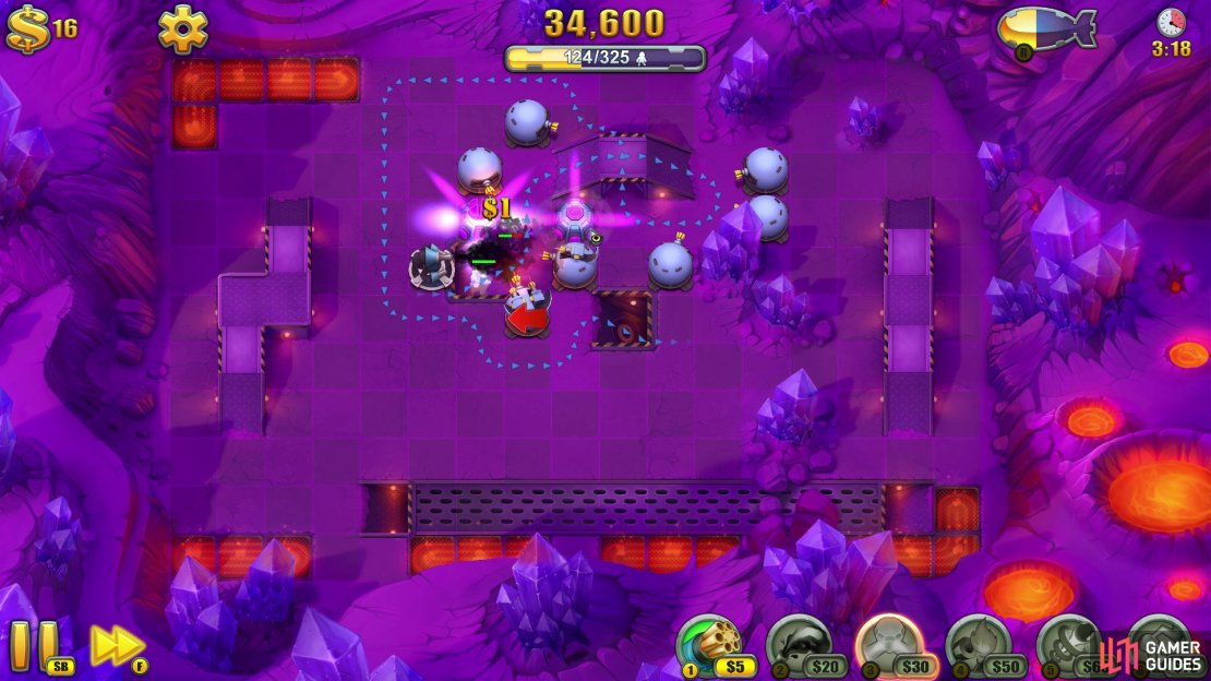 This level will largely play out like it did during the Survival version (‘The Frying Pan’), so if you’ve just completed that level, you’re fresh memory will help!
