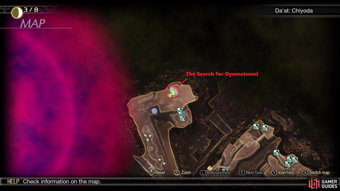 You will find Take-Minakata where you got the talisman during the story
