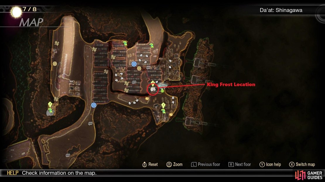 The cold warehouse is located southeast of the Container Yard Leyline