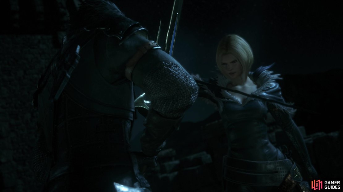 Having bested her “sisters” twice, Benedikta has no choice but to confront you herself.