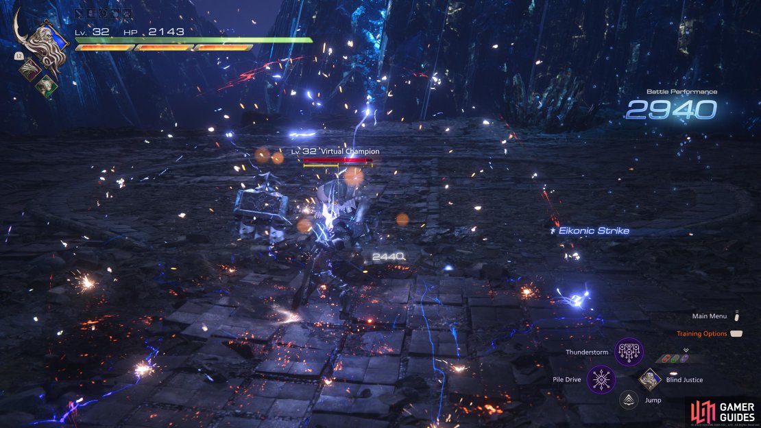 !Pile Drive is a great AoE ability when surrounded.