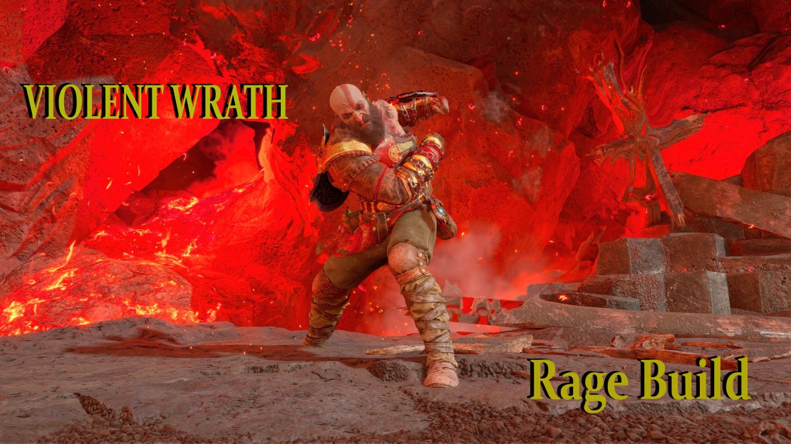Kratos letting off some steam!