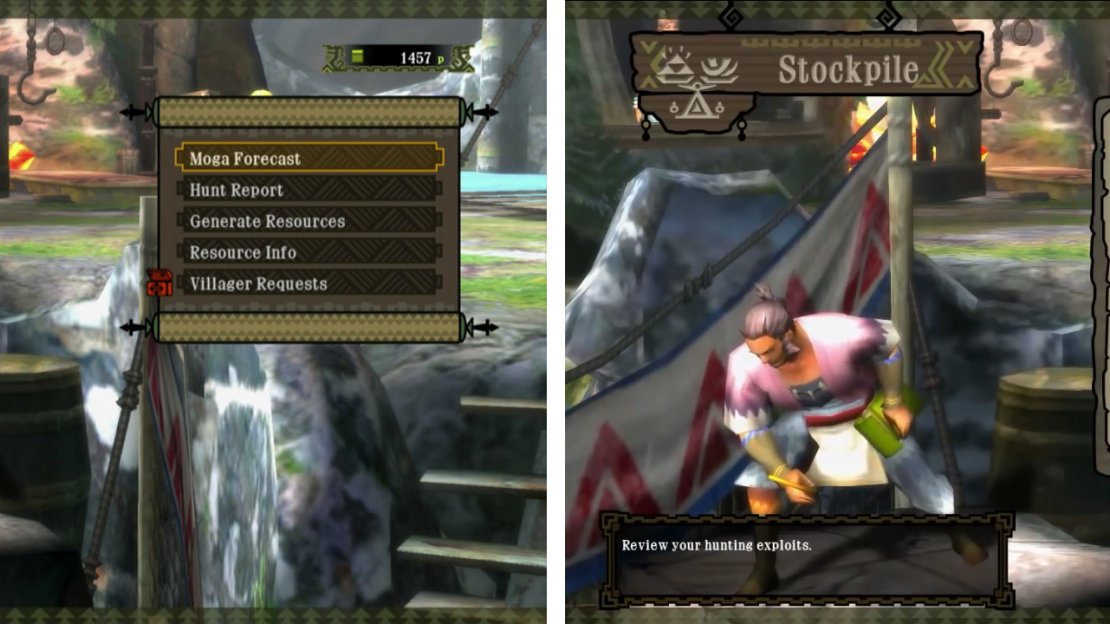 You can even turn items and monster parts into resources as well.