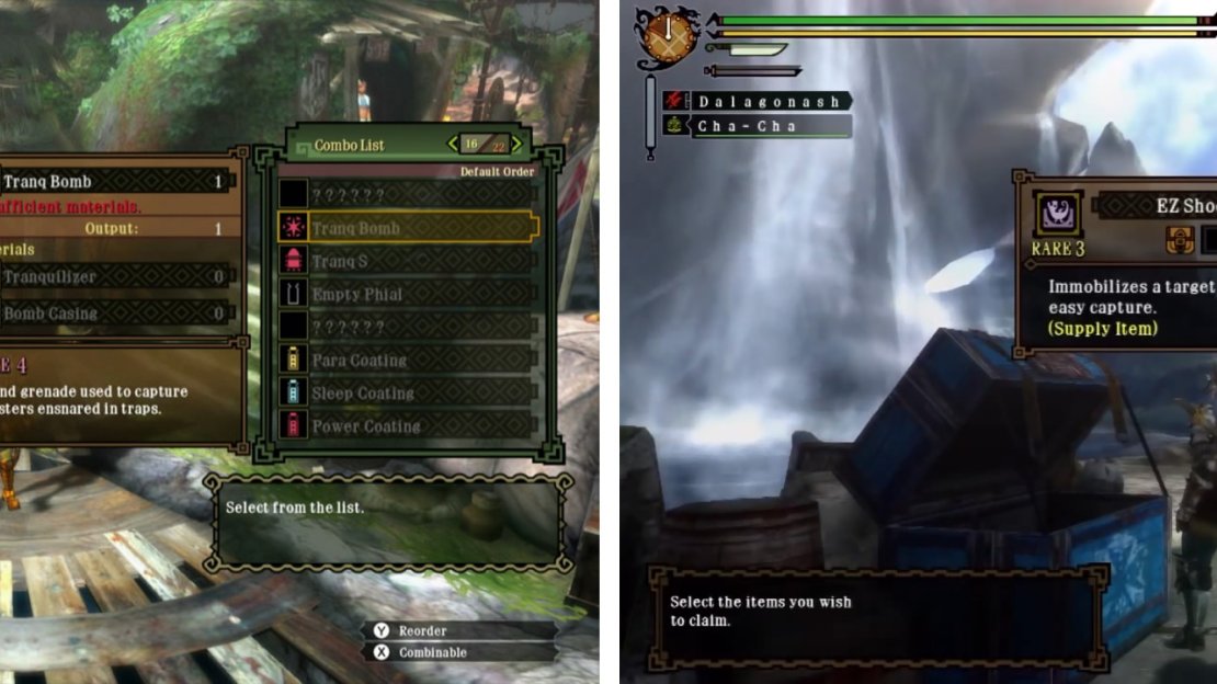 You’re a better hunter if you take time out to stock up on items.