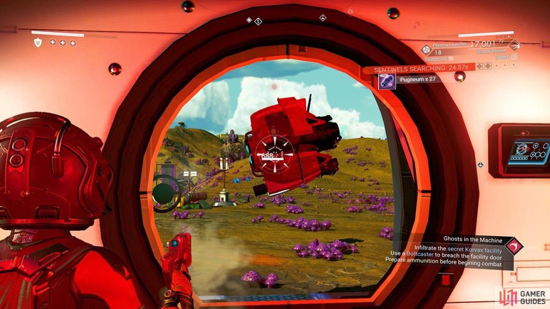 Sentinels still can&rsquo;t handle it when you run into a building.