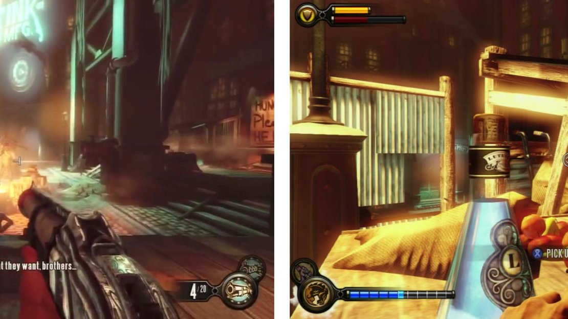 Once you arrive, move along the left wall until you find the aggressive citezins. Kill them and loot the Infusion Upgrade (right).