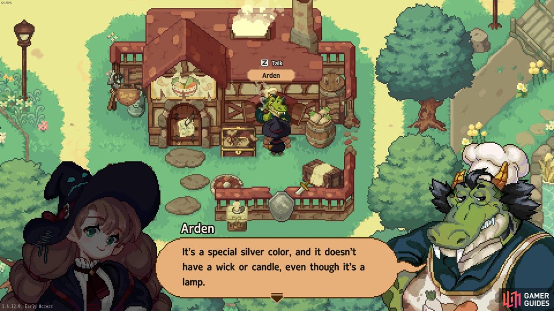 Arden’s missing a lantern this time!