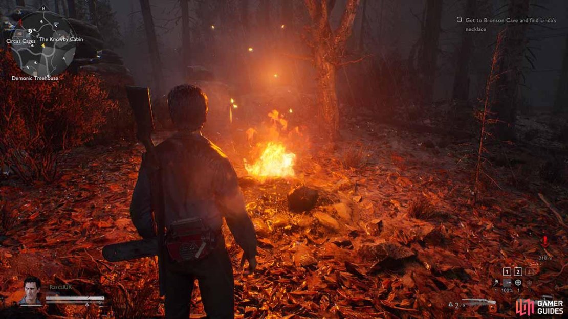 Move your character close to a light source in order to reduce their fear.