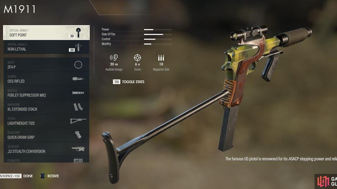 Unlocking extra skills allows you to add different types of special ammo to your loadouts.