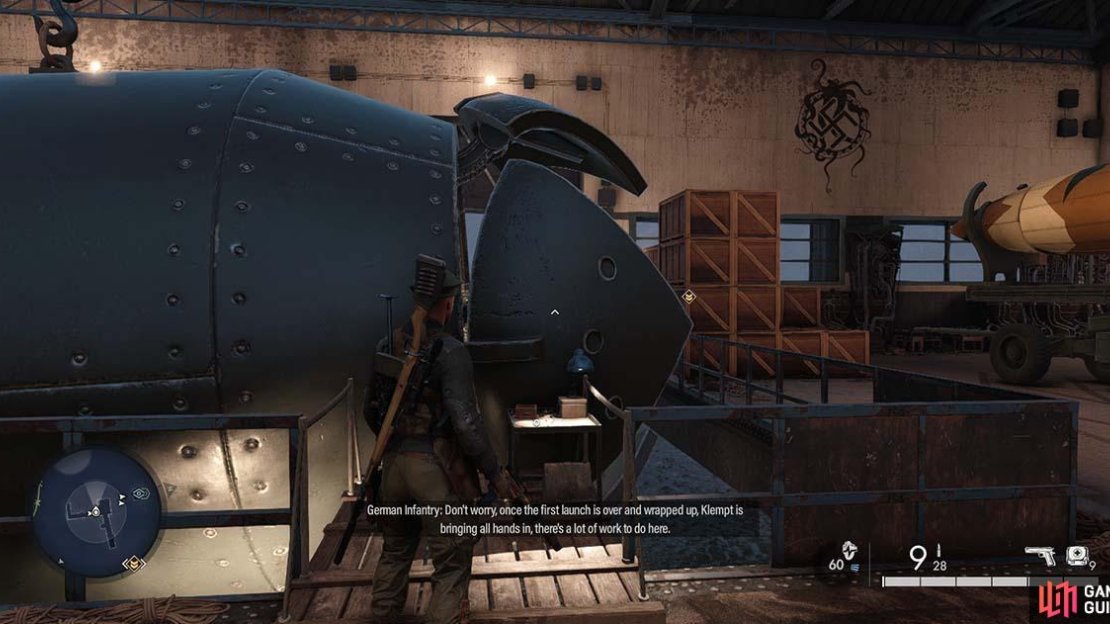 You’ll find the letter near this rocket.