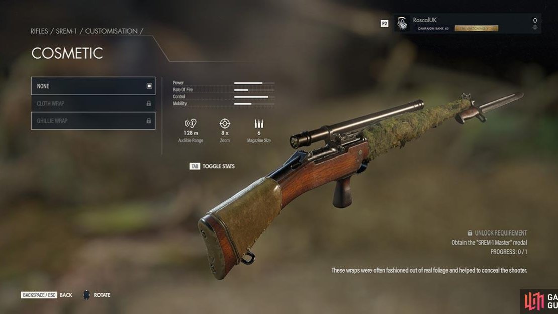 The Ghillie cosmetic mod in all it’s glory.