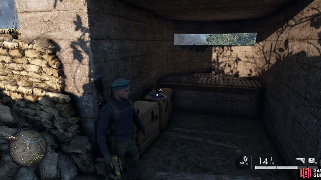 You’ll find this document inside the bunker.