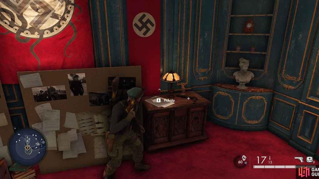 You’ll find this document among the other two inside the hidden room of Möller’s Office.