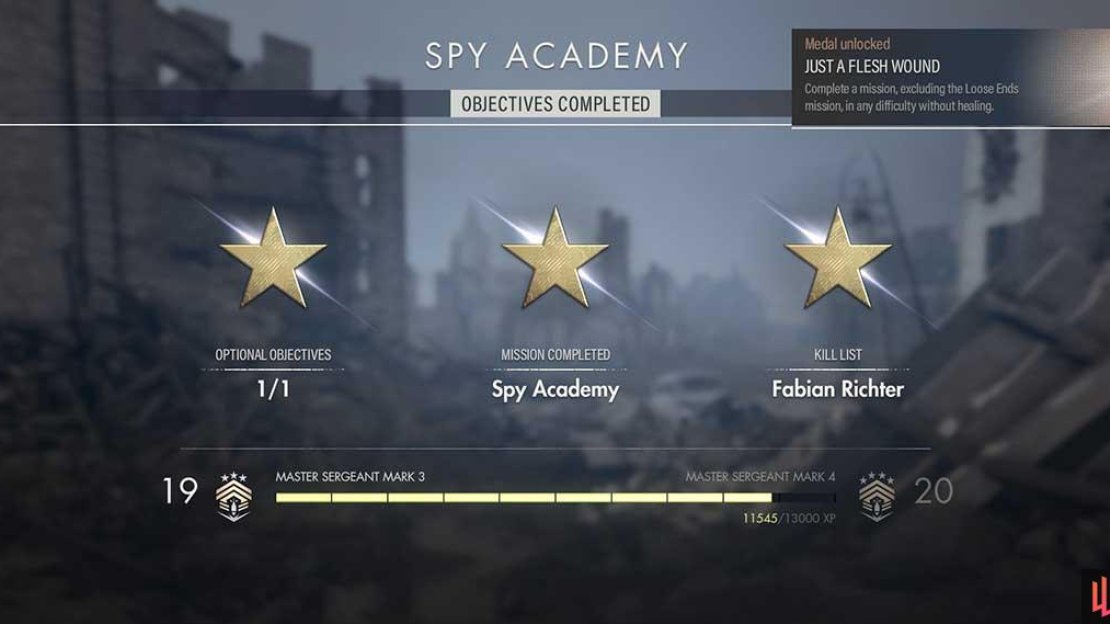 Three stars and a decent reward medal to boot. That’s Mission 3 in the can.