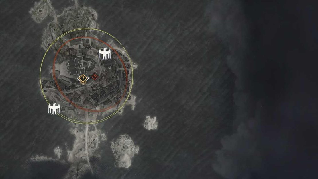 The Stone Eagles are nicely spread across your route on this map.