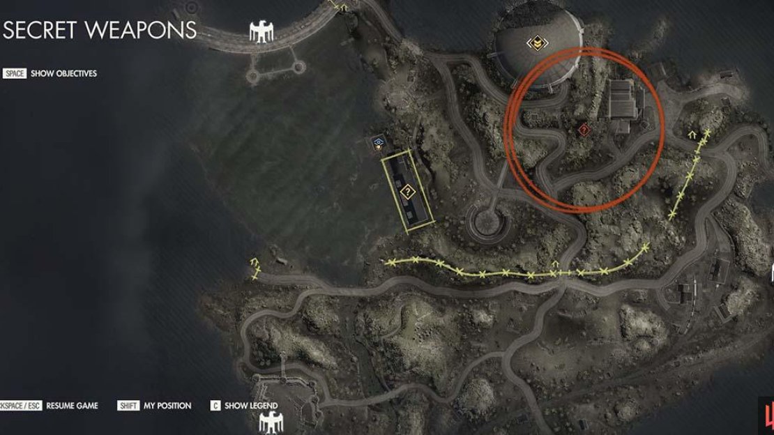 The locations of all the Stone Eagles in Sniper Elite 5’s seventh mission.