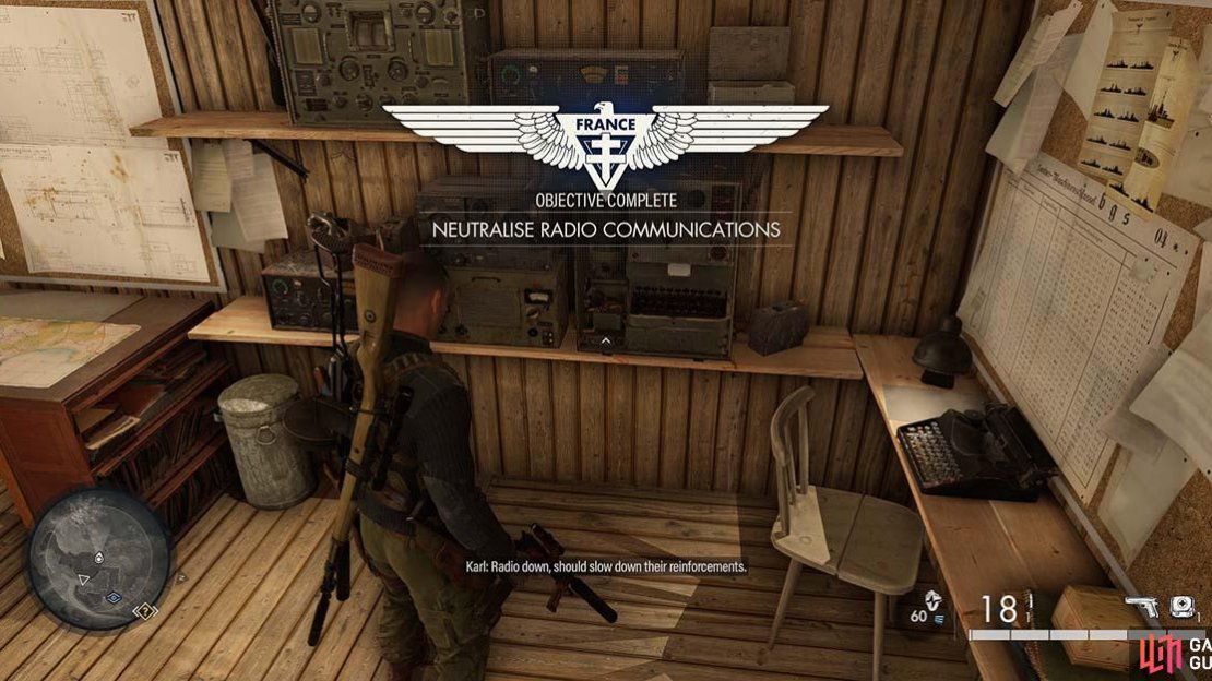 Radio comms successfully neutralised. Twice.