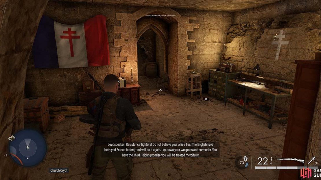 Here you can get your final pistol unlocks in Sniper Elite 5.