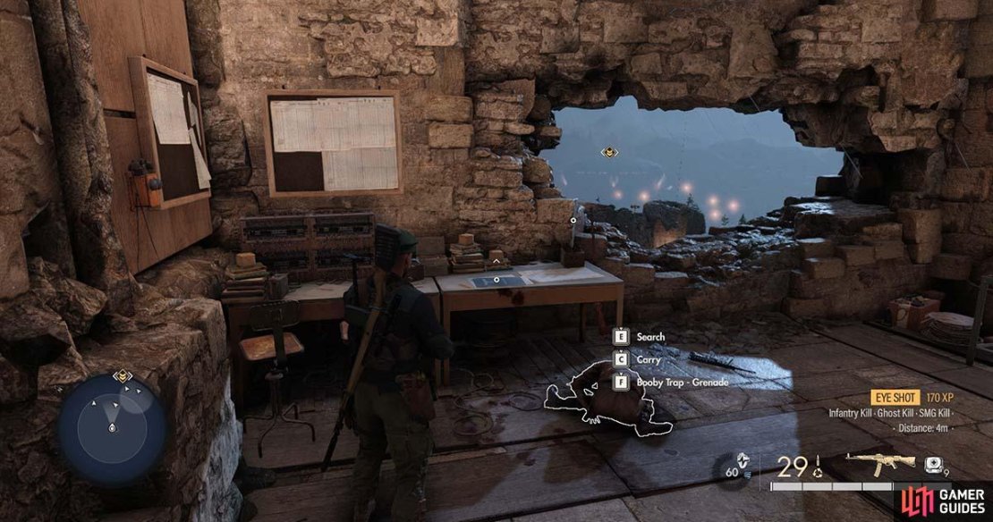 You&rsquo;ll find the document at the top of the tower.