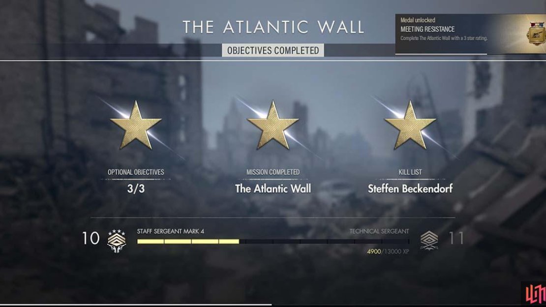 A three star Mission Complete screen will greet you when you have done your job correctly.