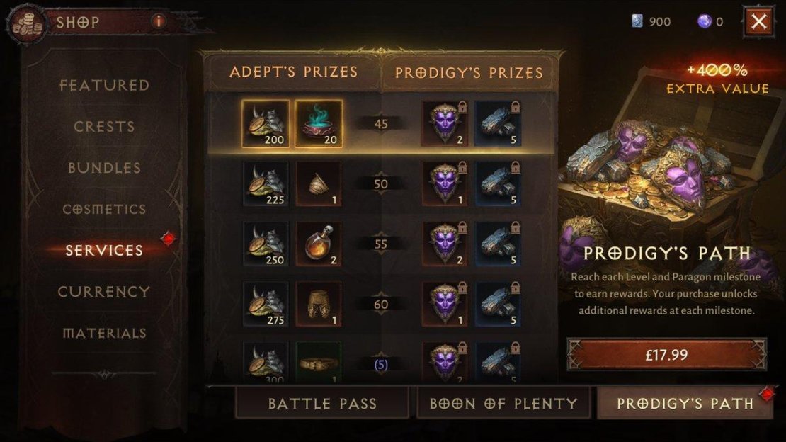 You can acquire a Legendary Shoulder from the Adept Prizes Tab in the Prodigy Path. 
