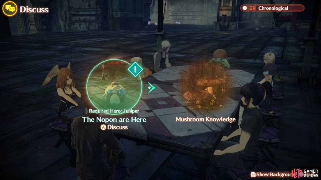 Discuss the The Nopon are Here Topic to begin this quest. 