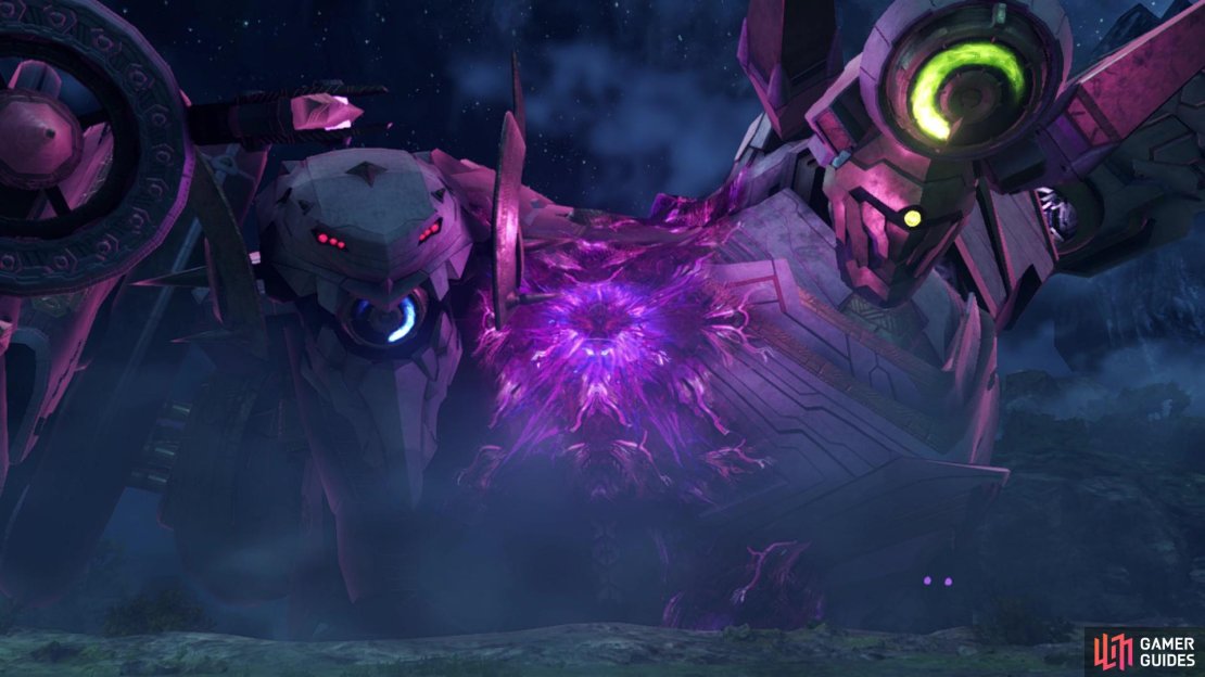 You will fight Moebius W at the beginning of Chapter 3