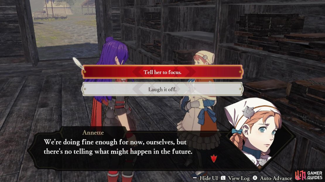There aren’t a whole lot of Support Rank yielding conversations to be had in Chapter 6, but you can still score a few Support Points.