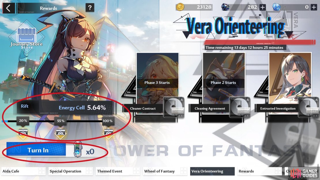 Obtain Warp Cells by defeating Hyena’s, and turn them in on the event page for more Proof of Contributions. At 20, 55, and 100% you’ll also earn some extra items including Dark Crystals, and a special voucher.