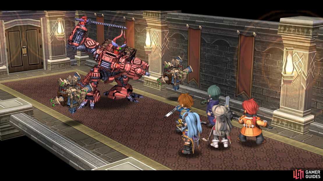 Regenenkopf is the boss of the Revache & Co. dungeon.