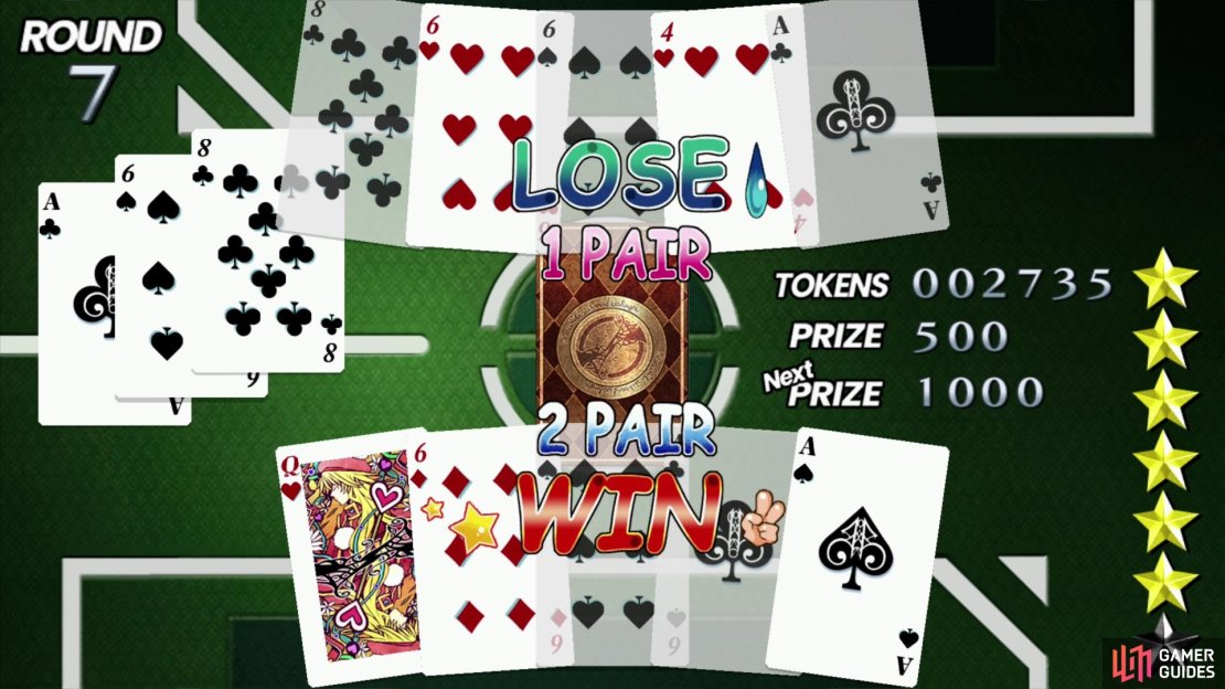 The dealer is simply inept at poker, and your ability to &ldquo;raise&rdquo; every game means you only need to win four times in a row - not an unlikely occurrence - to earn 1,000 Medals.