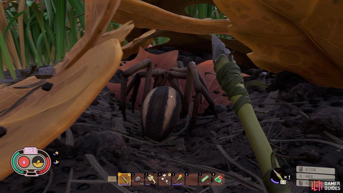The spear is the first weapon you&rsquo;ll probably craft.