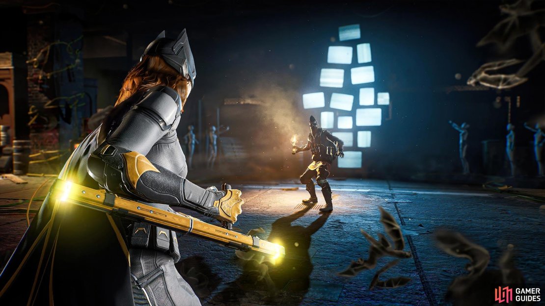Batgirl can wreak some havoc with her tonfa