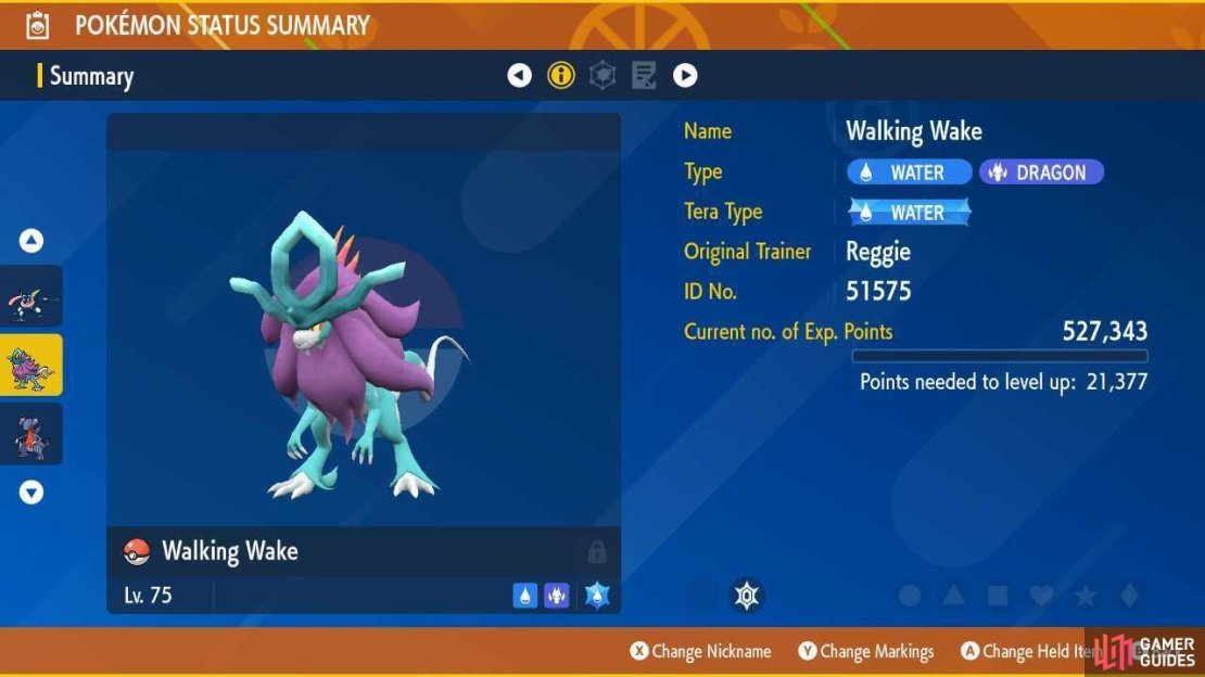A Dragon and Water-type Pokémon will certainly come in handy.