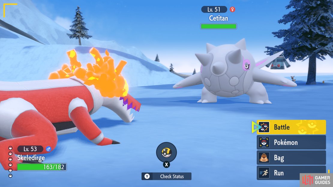 Cetitan is an Ice Type Pokemon.