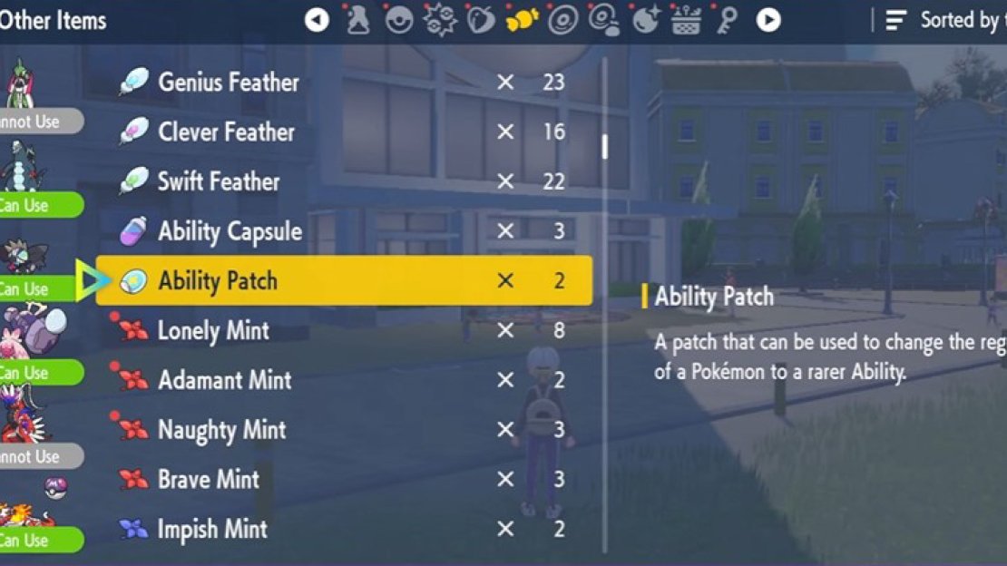 Ability Patches are obtained from 6-Star Tera Raids.