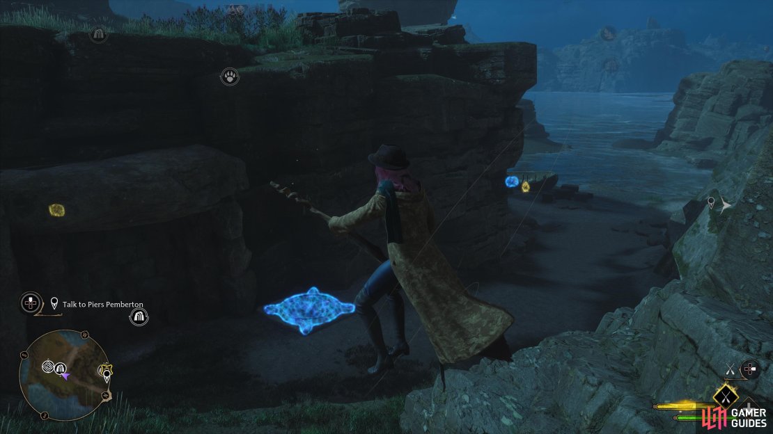 Glacius puzzle cube location.