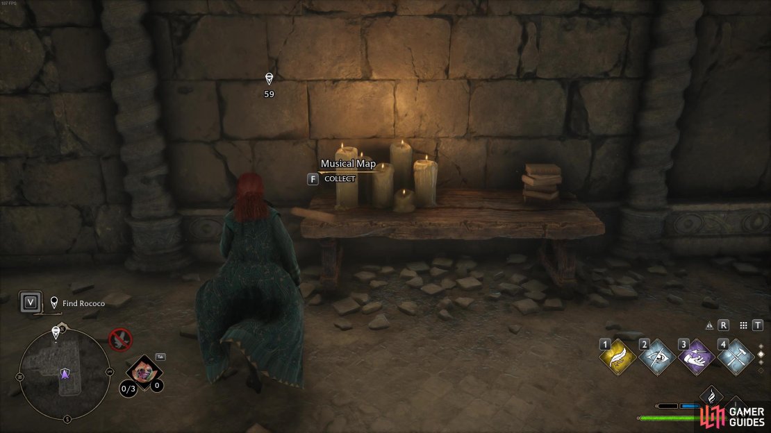 You&rsquo;ll find the Musical Map in Henrietta&rsquo;s Hideaway.