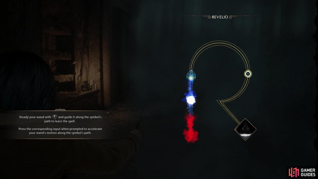 You’ll learn Revelio after completing a minigame during the quest “The Path to Hogwarts.